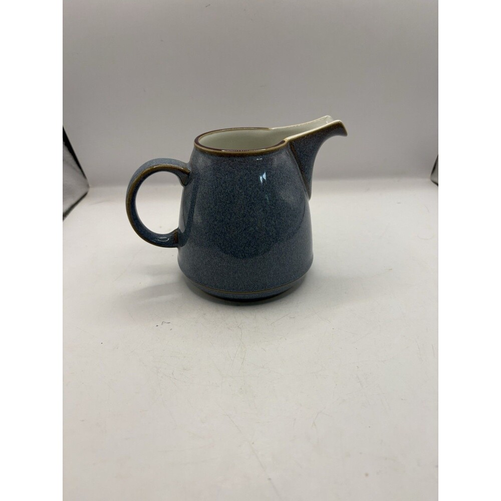 Denby Langley  BLUE JETTY Creamer Jug  Stoneware Cream Pitcher  Made in England